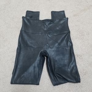SPANX Faux Leather Leggings